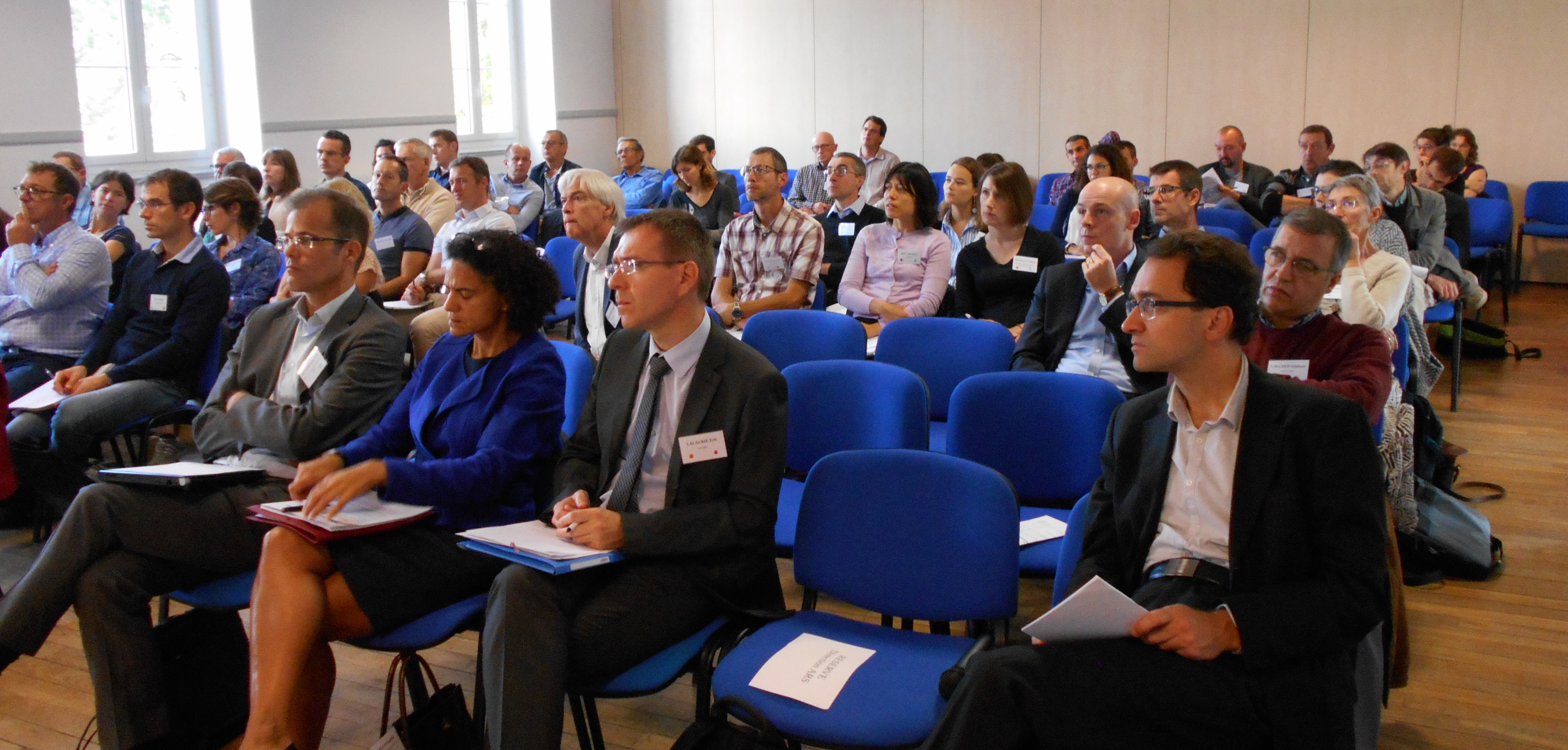 Participants à la journée sur la préservation de la qualité de l'eau du 15 octobre 2018