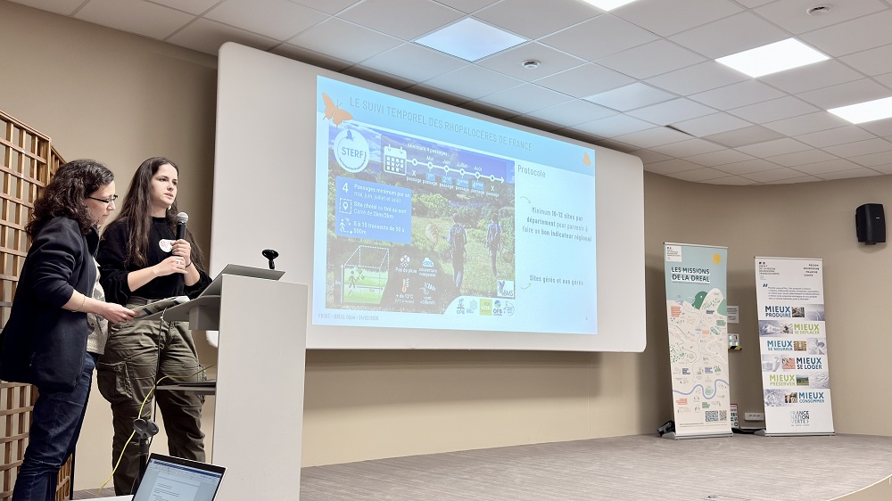 Image 4 : Magdalena Brugger (SHNA-OFAB) et Raphaëlle Itrac-Bruneau (CBN BFC – ORI) pour le STERF