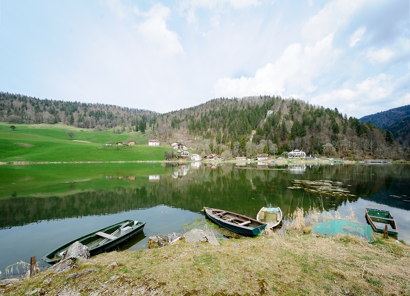 Lac franco-suisse de Biaufond Lac franco-suisse de Biaufond