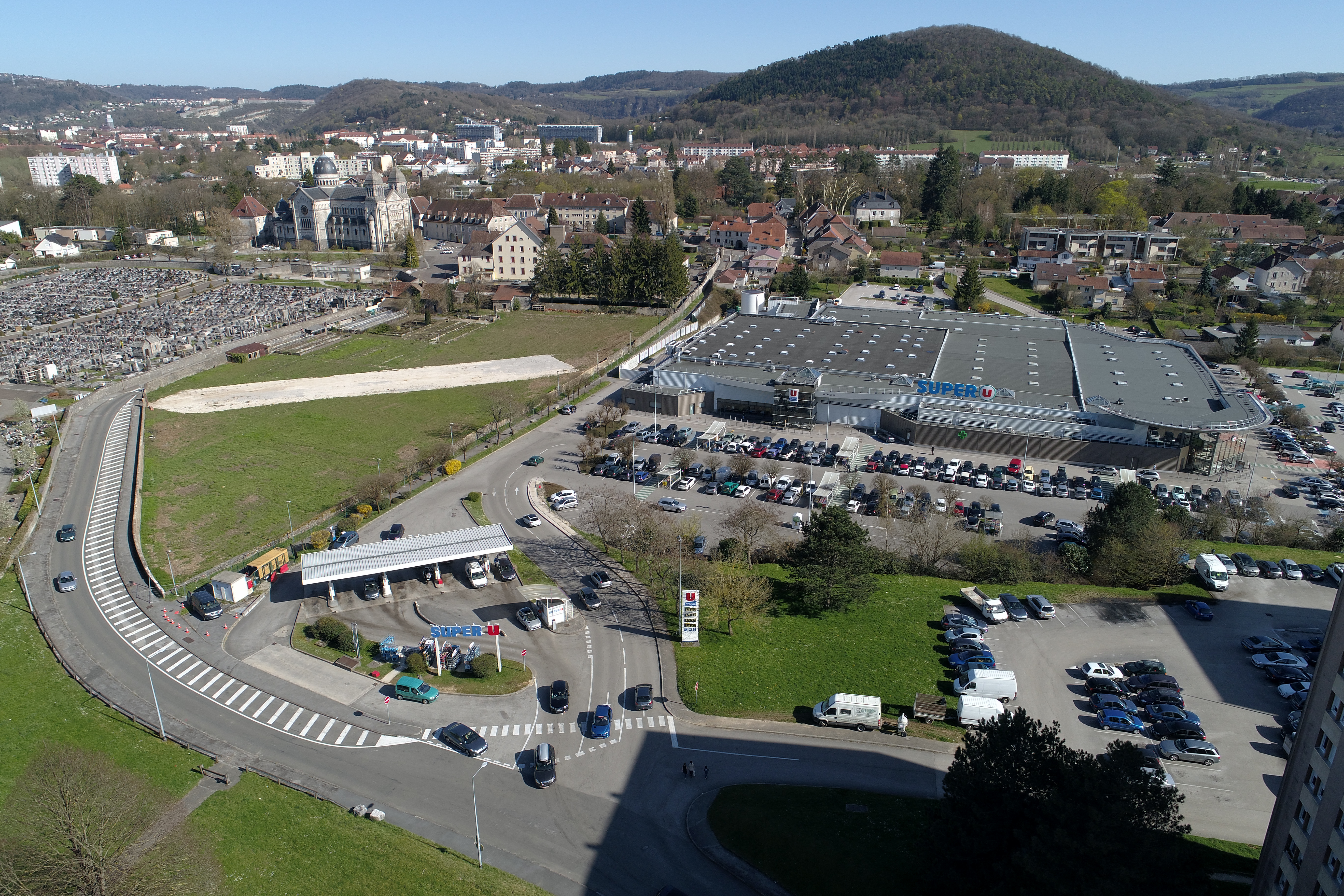 vue aerienne de l etat des lieux